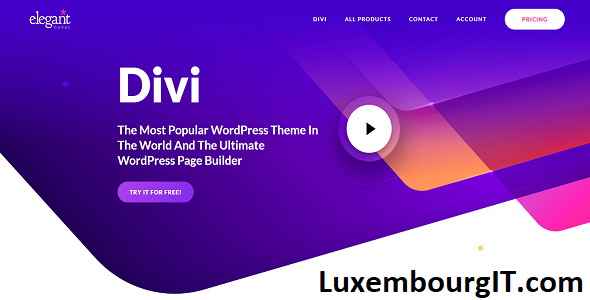 Divi Theme with License Key