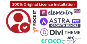 We will Install Elementor Pro, Astra Pro, Crocoblock, WP Rocket & Bricks Builder